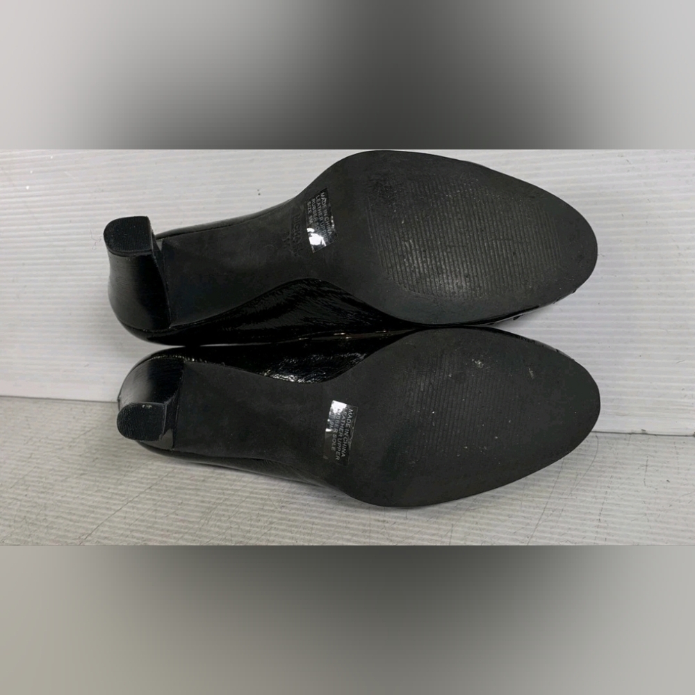 Michael Kors MK Plimpton Studded Black Heel Pump Shoes Women 9 - Picture 5 of 8